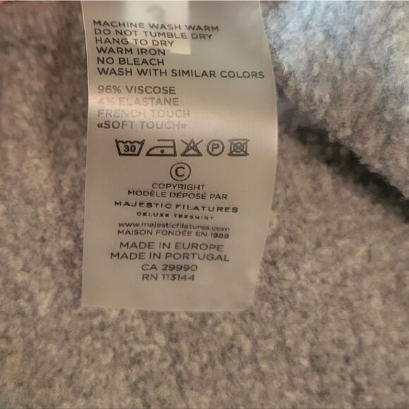 Majestic Filatures Deluxe Teeshirt Size Medium - Picture 5 of 5